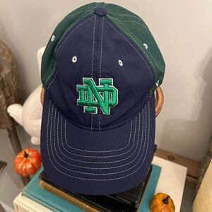 Zephyr Notre Dame two tone adjustable hat. Fighting Irish.